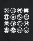 Džemperis Marvel herojų iconos